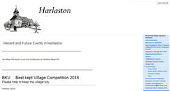 Desktop Screenshot of harlaston.org.uk