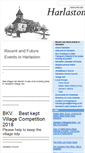 Mobile Screenshot of harlaston.org.uk